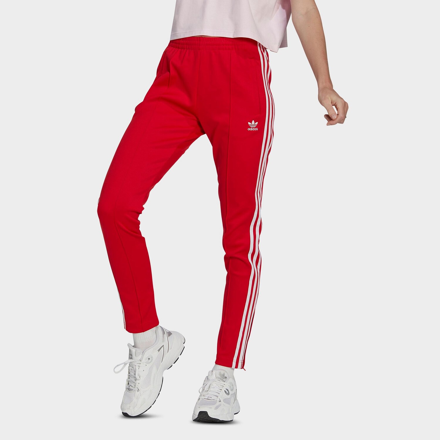 

Женские спортивные штаны Adidas Originals Adicolor Superstar, красный