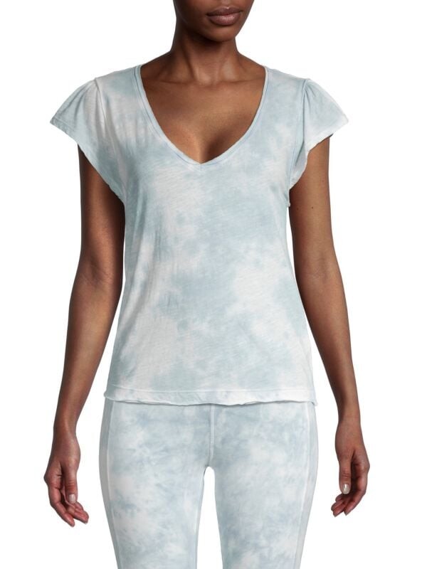 

Футболка tie dye imogene Grey State Blue cloud