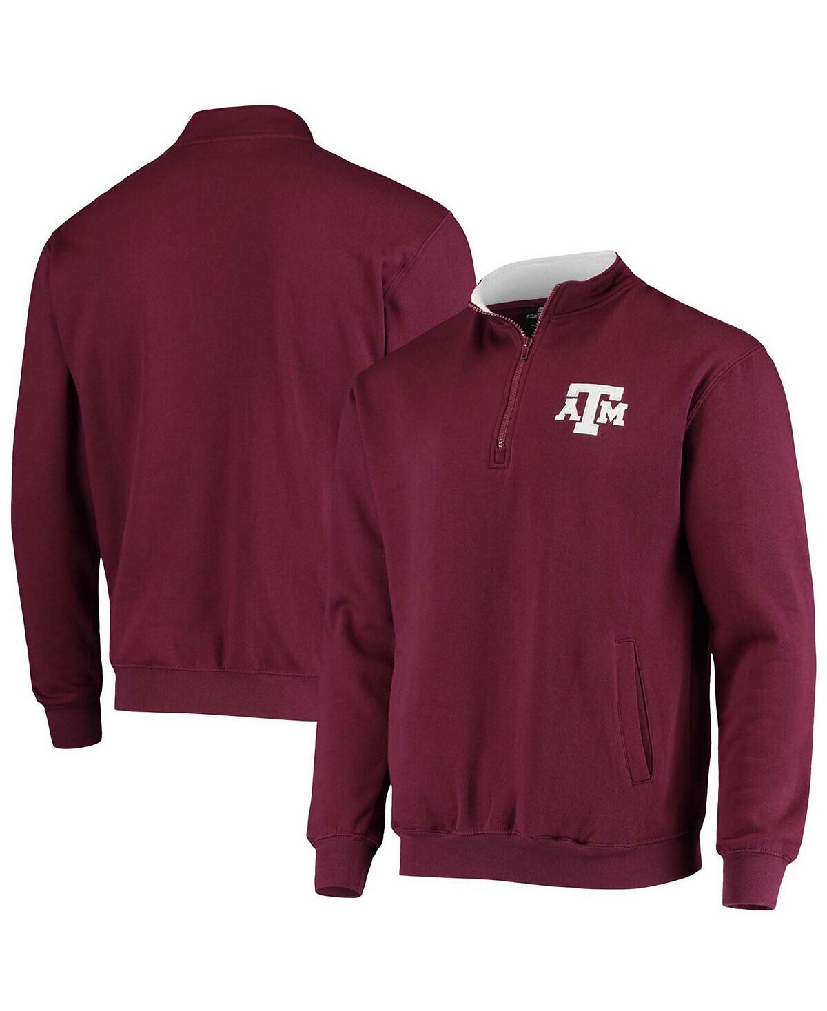 

Мужская куртка maroon texas a m aggies tortugas logo с молнией на четверть Colosseum