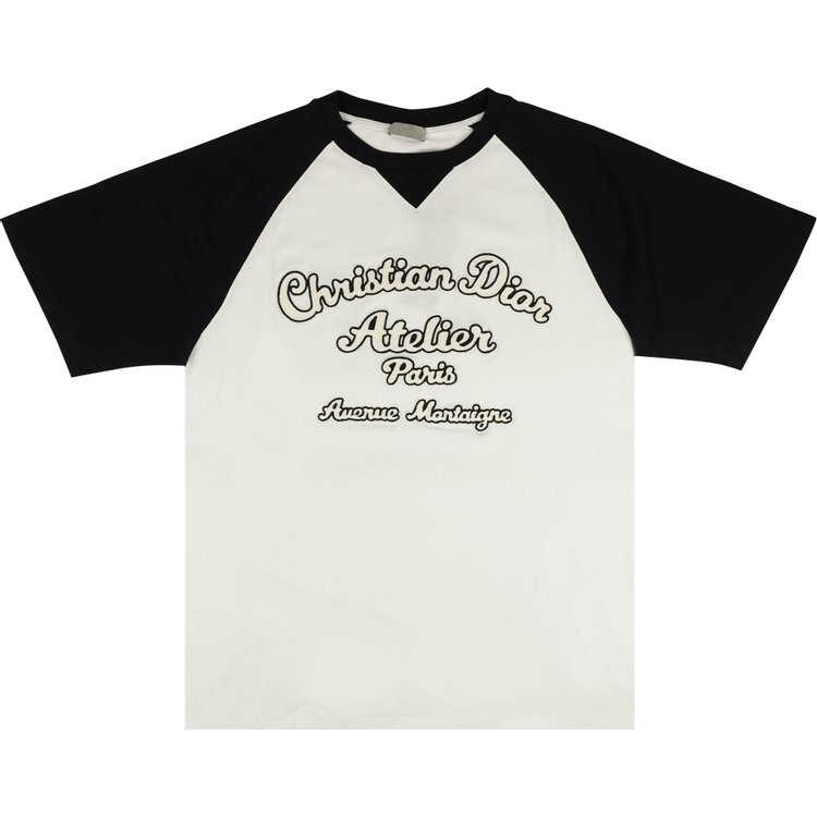 

Футболка Dior Oversized Atelier T-Shirt 'White/Black', белый
