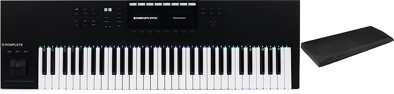 

Комплект контроллера смарт-клавиатуры Native Instruments Komplete Kontrol S61 с чехлом для клавиатуры Gator GKC-1540 для 61-76-клавишных клавиатур Gator + Native Instruments GKC-1540=1 24797=1