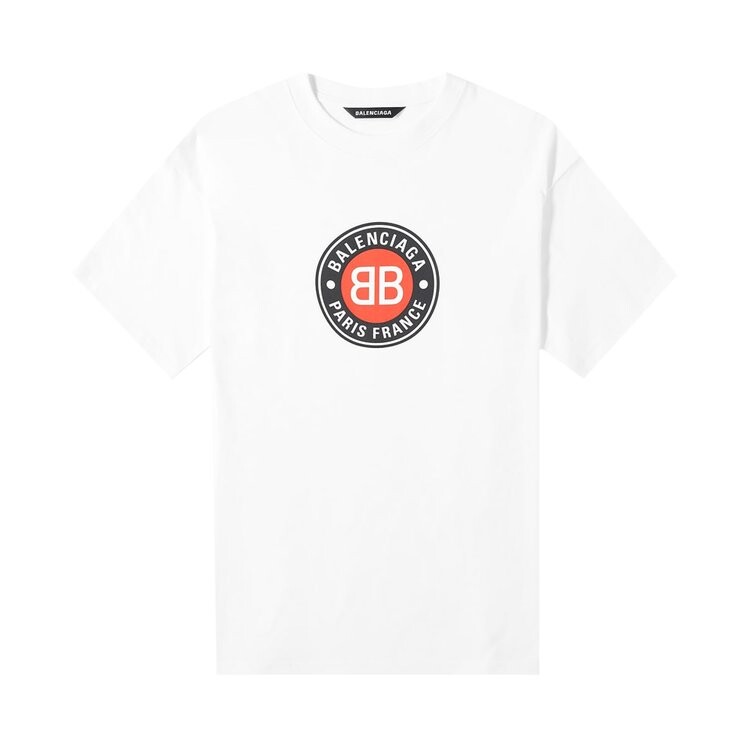 

Футболка Balenciaga Logo T-Shirt 'White', белый