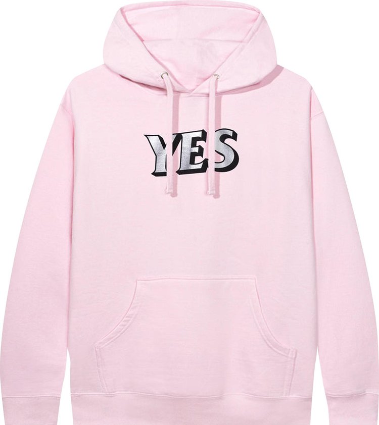 Худи Anti Social Social Club Y/N? Hoodie 'Pink', розовый - фото