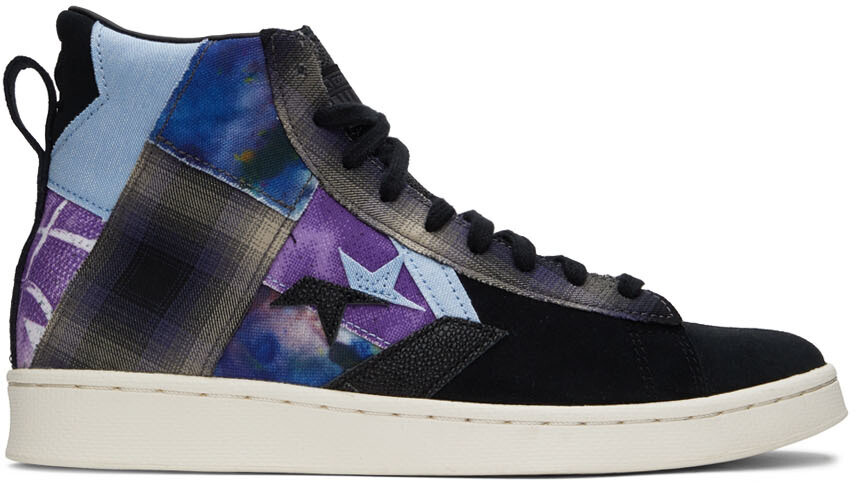 

Черные высокие кожаные кроссовки Kelly Oubre Jr. Edition Pro Converse