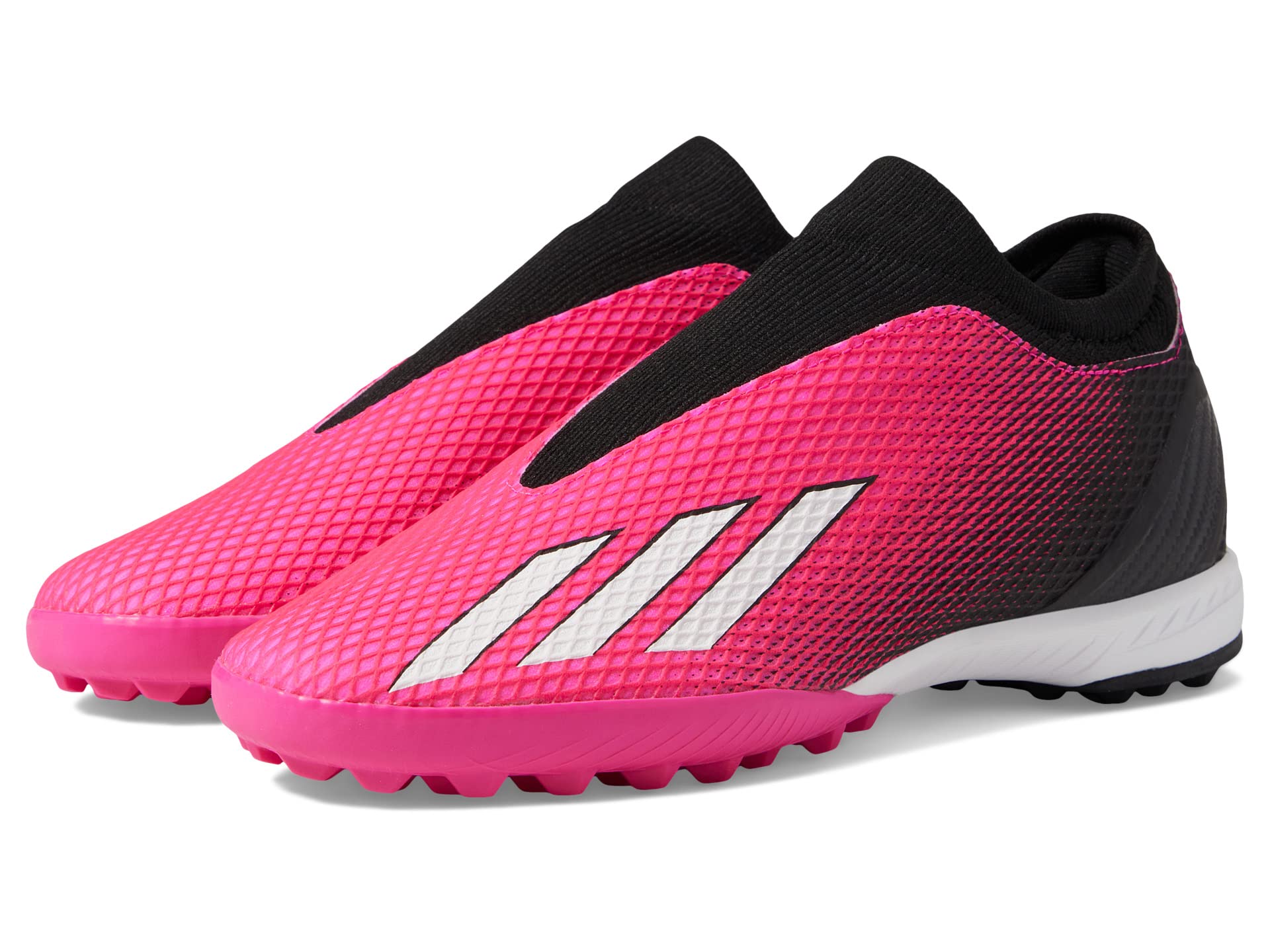 Кроссовки Adidas X Speedportal 3 Laceless Turf, розовый/черный