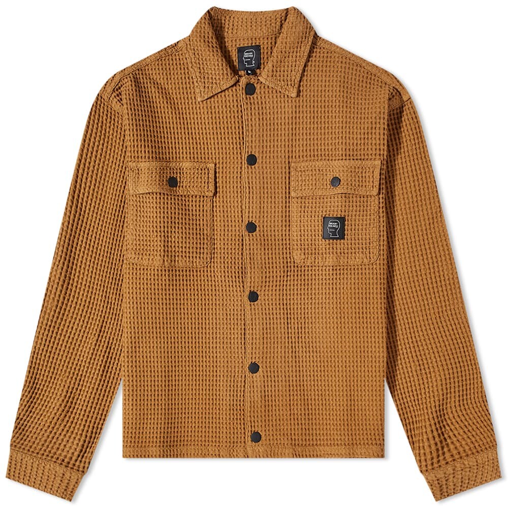 

Рубашка Brain Dead Waffle Snap Front Overshirt