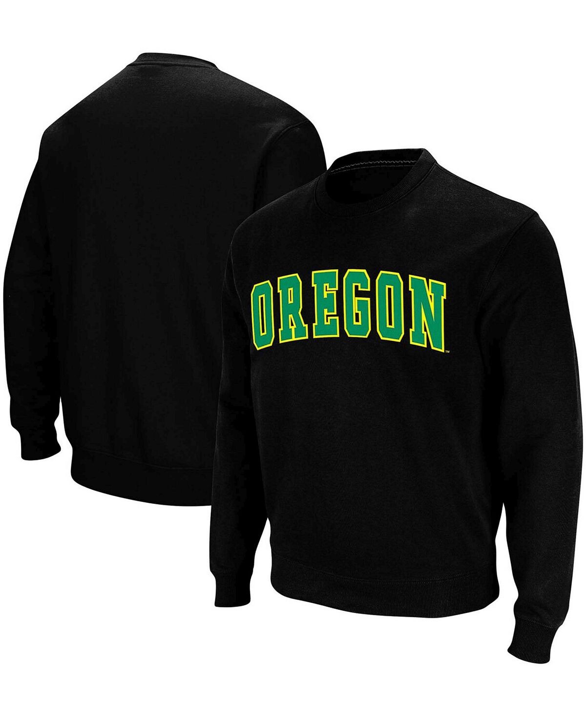 

Мужская черная толстовка с аркой и логотипом oregon ducks Colosseum, черный