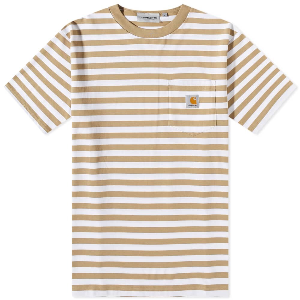 

Футболка Carhartt WIP Scotty Stripe Pocket Tee, Серый