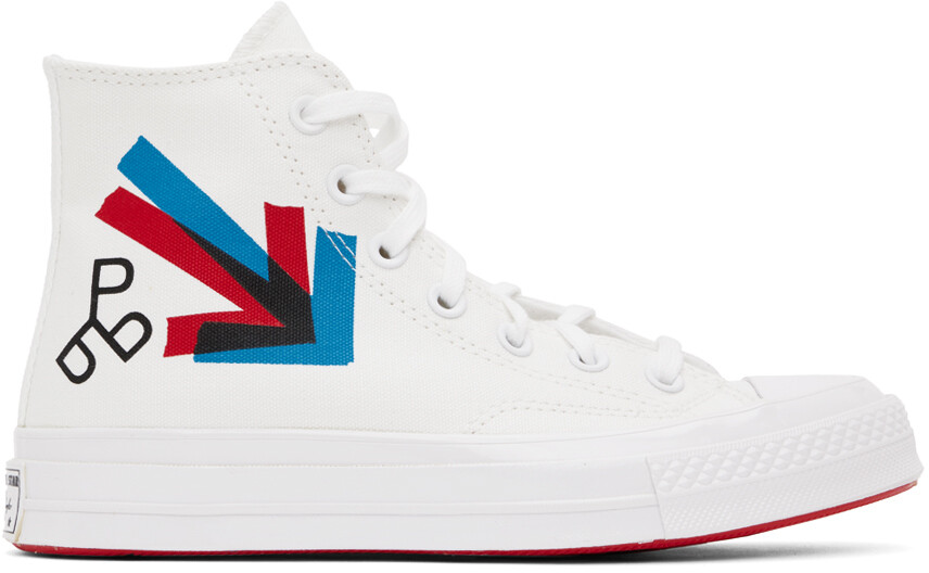 

Белые кроссовки Patta & Experimental Jetset Edition Chuck 70 Converse