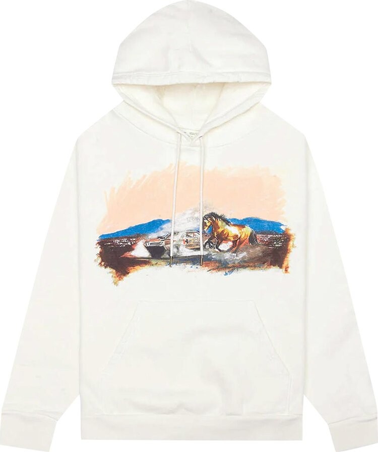 

Худи One Of These Days Mustang Hoodie 'Bone', кремовый