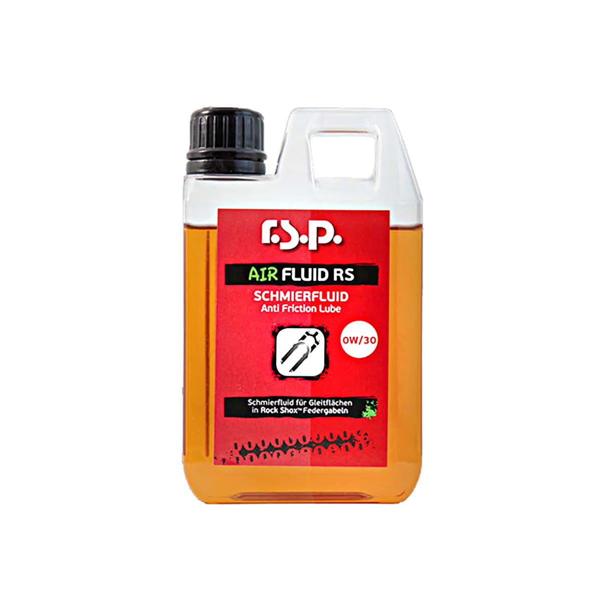 Смазочная Жидкость R.S.P. Air Fluid RS, черный цена и фото