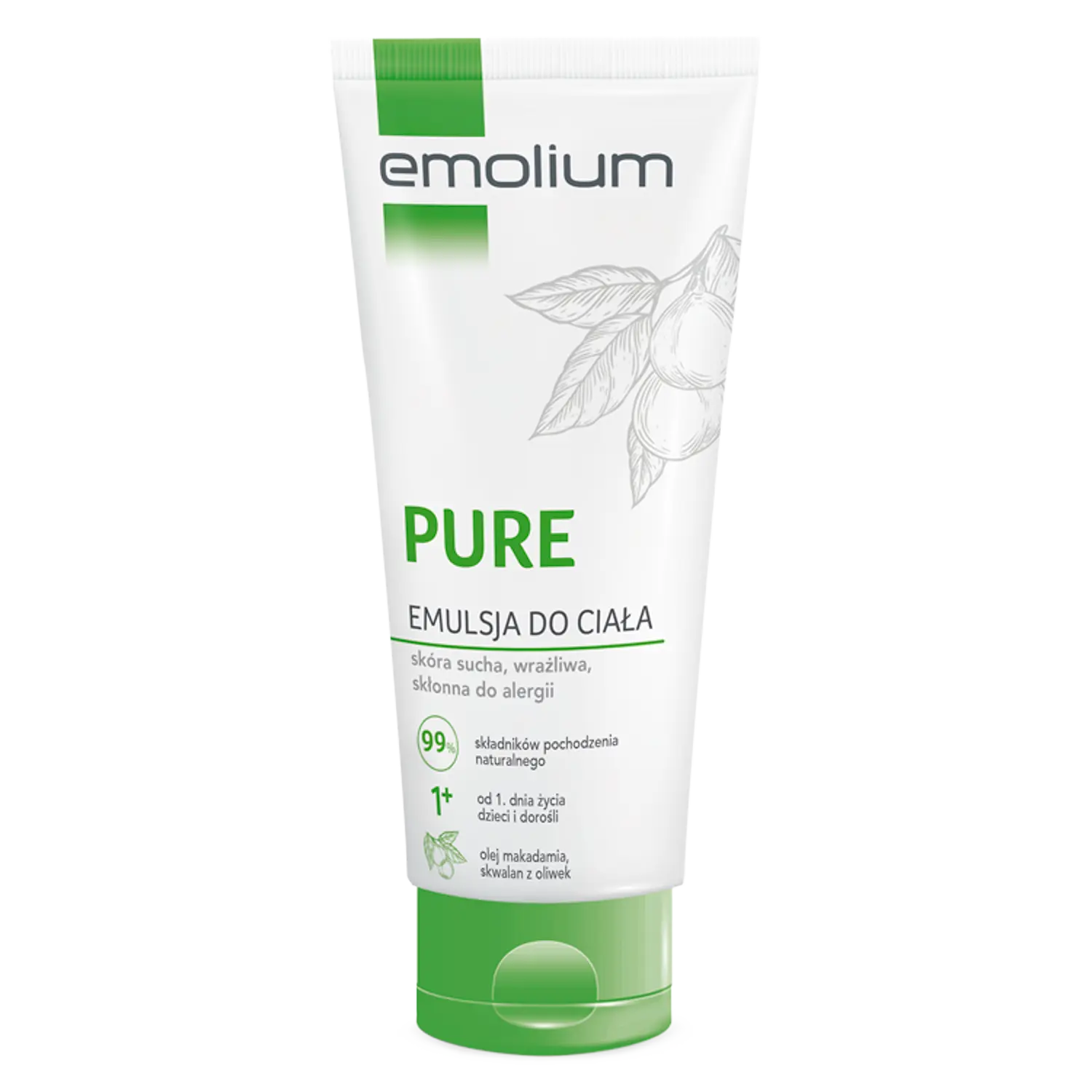 

Emolium Pure эмульсия для тела, 200 мл