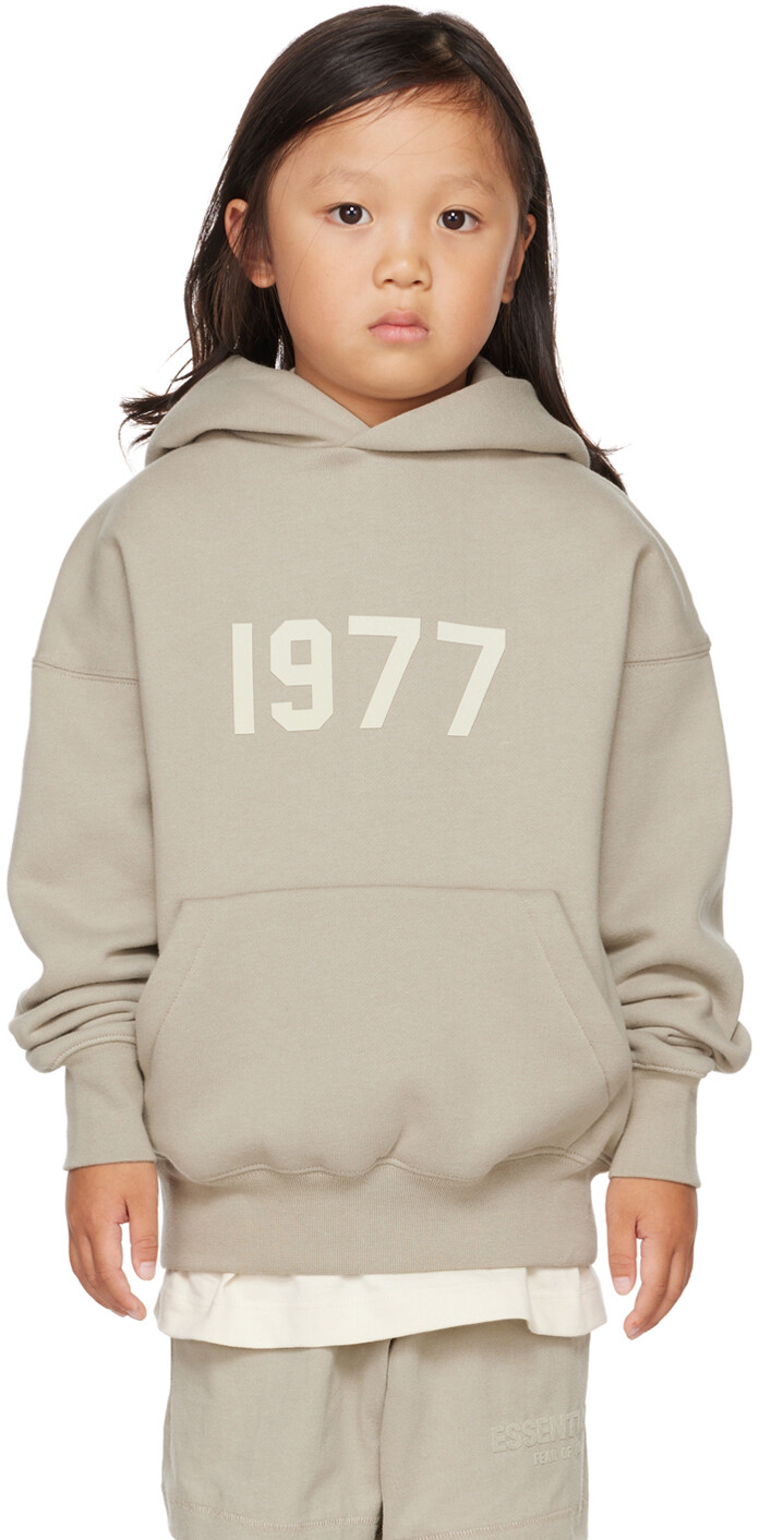 

Детская серая худи '1977' Essentials
