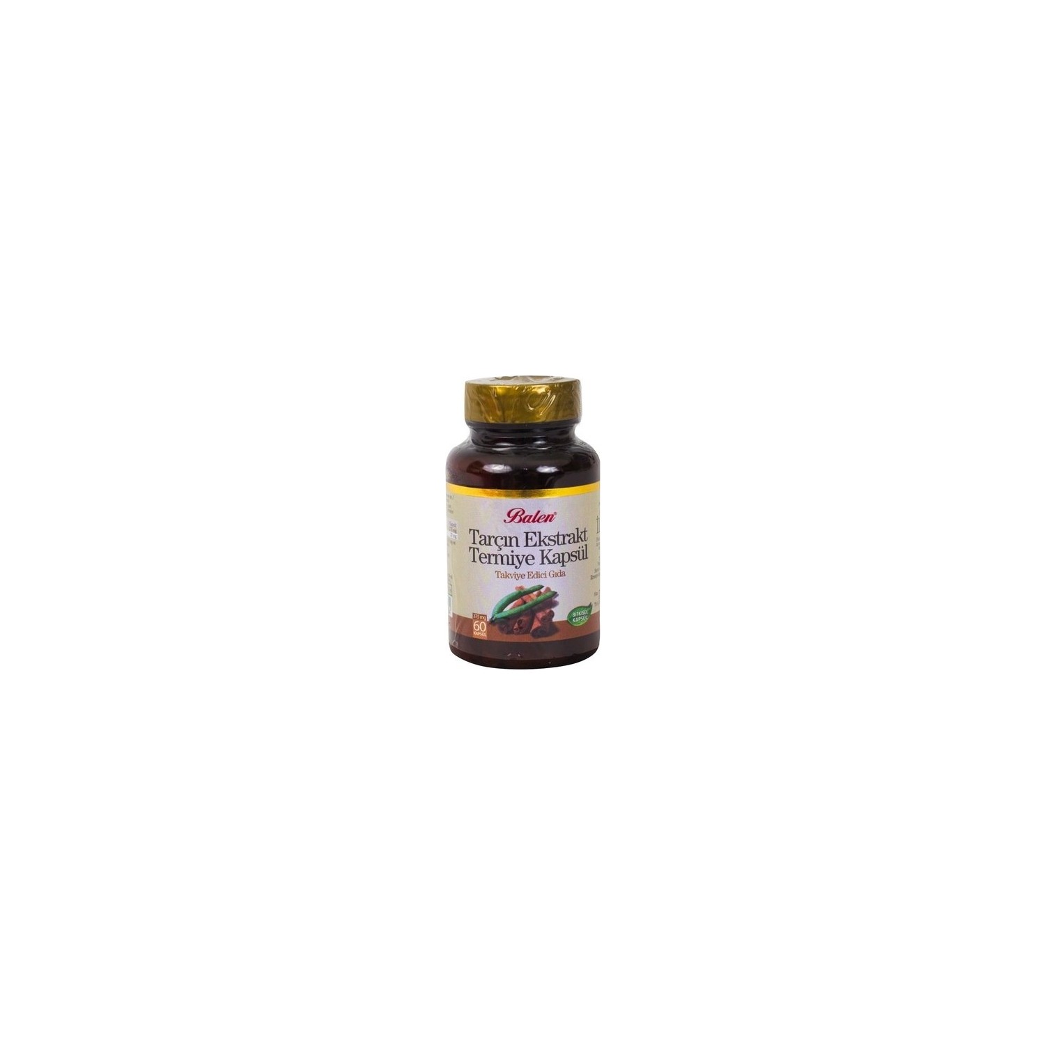 Пищевая добавка Balen Tarcin & Thermiye 375 мг, 60 капсул лосьон от комаров moskill with chamomile extract 60 мл