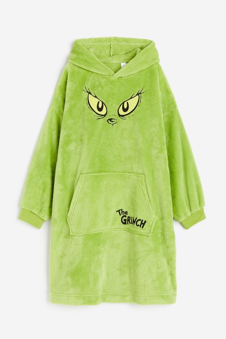 

Халат H&M x The Grinch Hooded, зеленый