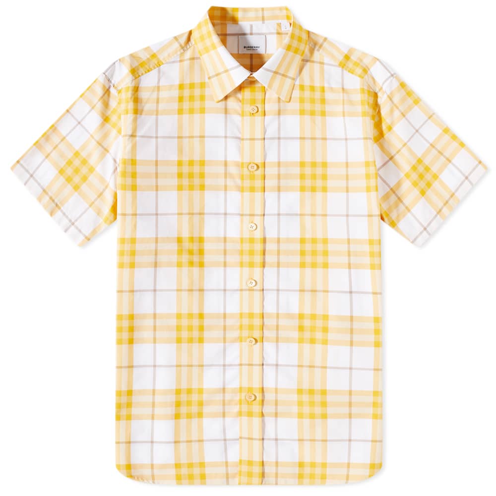 Рубашка Burberry Short Sleeve Caxton Check Shirt