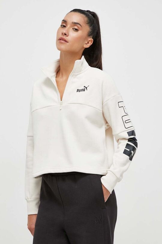

Толстовка Пума Puma, бежевый