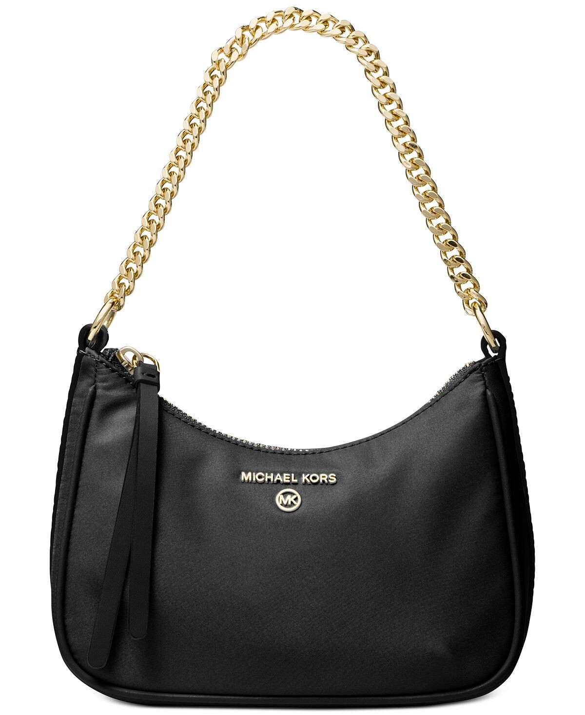 

Нейлоновая сумка через плечо jet set charm chain pouchette Michael Kors, черный