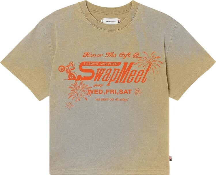 

Футболка Honor The Gift Summer Swap Meet Tee 'Rust', оранжевый