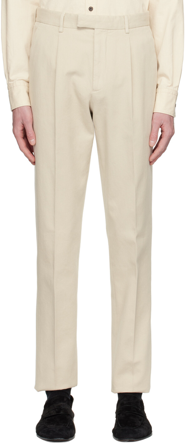 

Брюки Off-White со складками ZEGNA, Серый