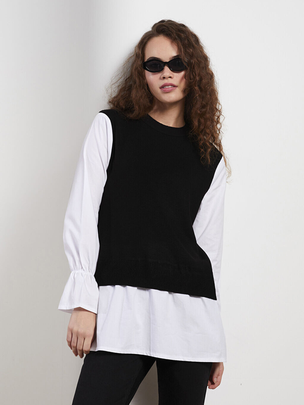 

Черная туника LCW Modest