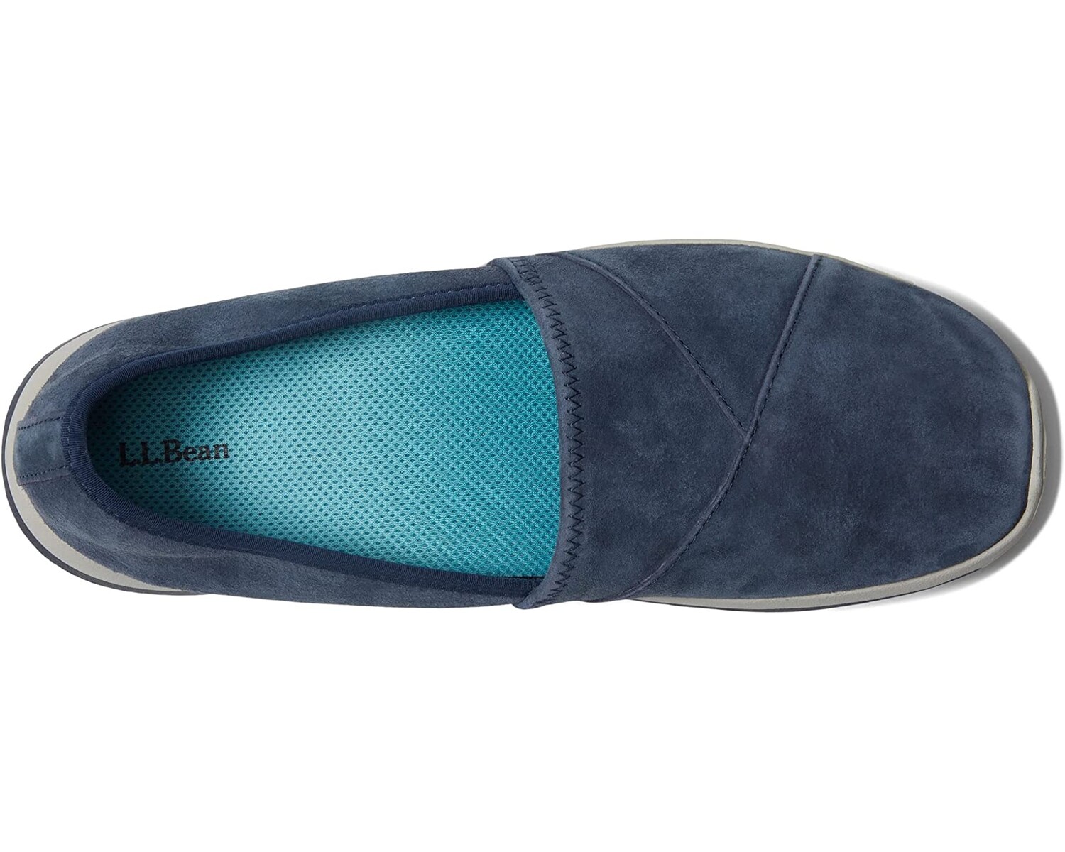 

Кроссовки Back Cove Stretch Slip-Ons Nubuck L.L.Bean, темный индиго