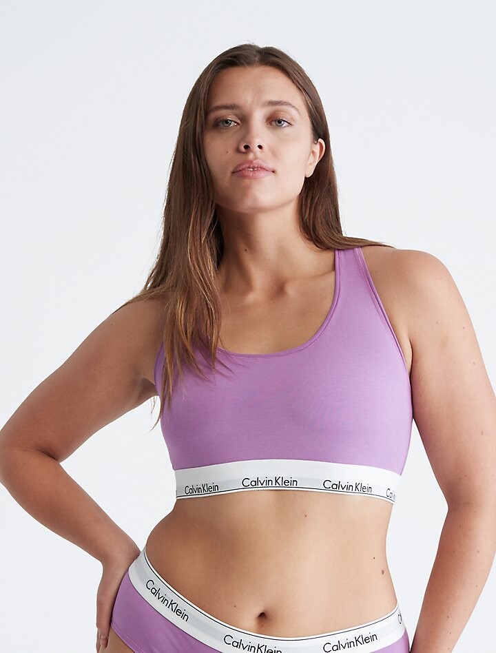 

Бралетт без подкладки Modern Cotton Plus без подкладки Calvin Klein