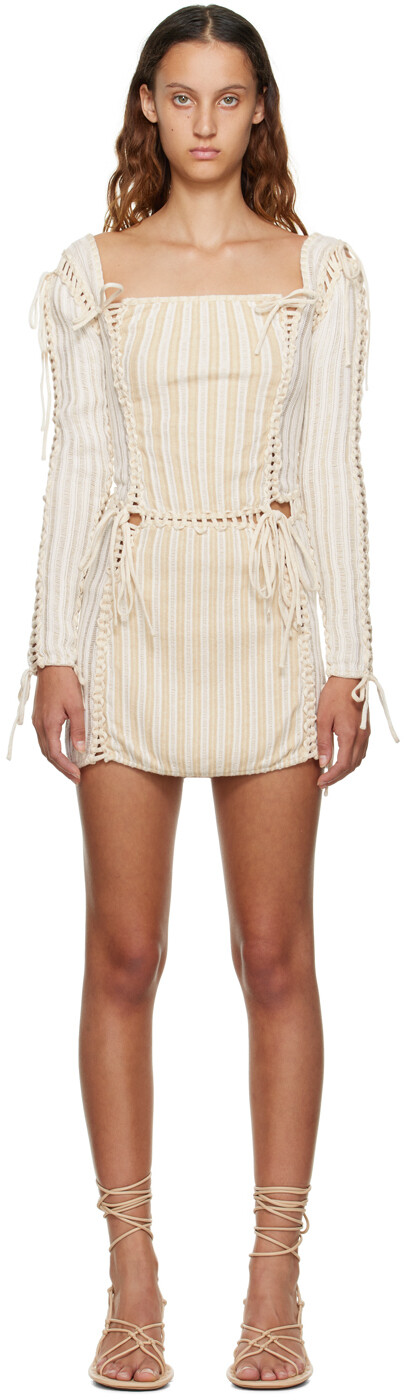 

Эксклюзивное мини-платье SSENSE Off-White Isa Boulder