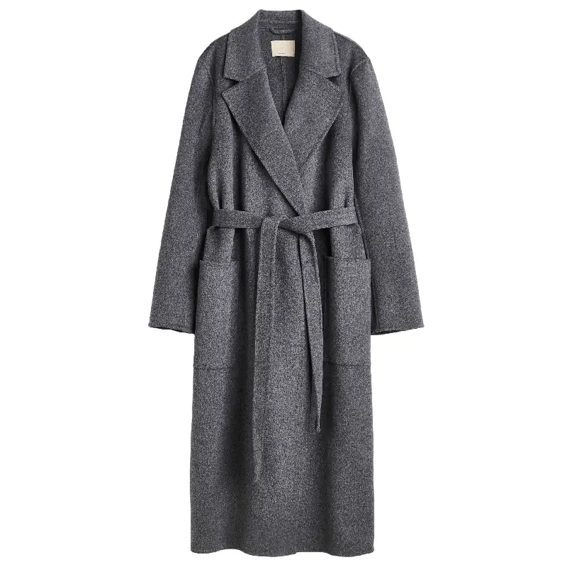 

Пальто H&M Wool, темно-серый