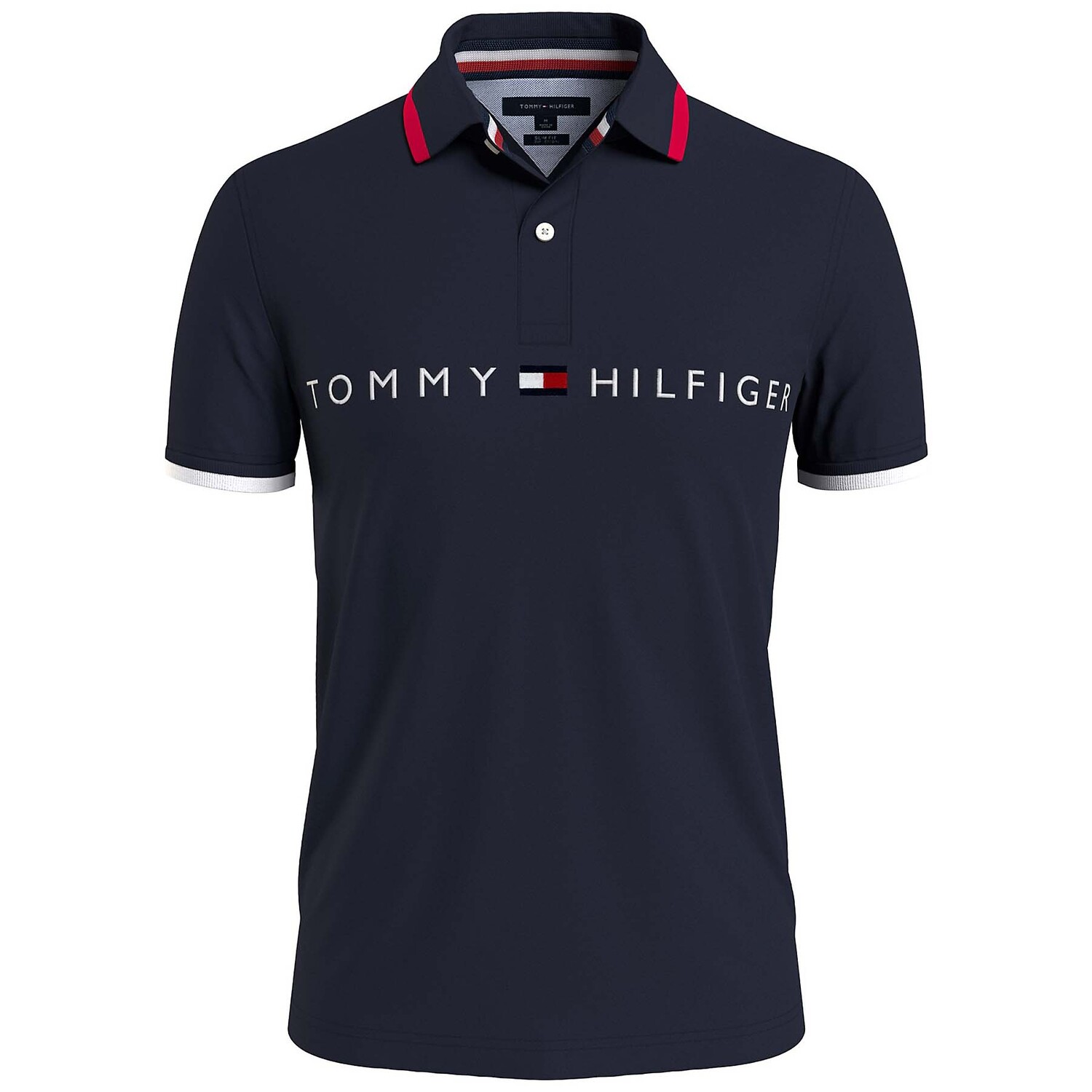 

Поло Tommy Hilfiger Tommy Logo, темно-синий