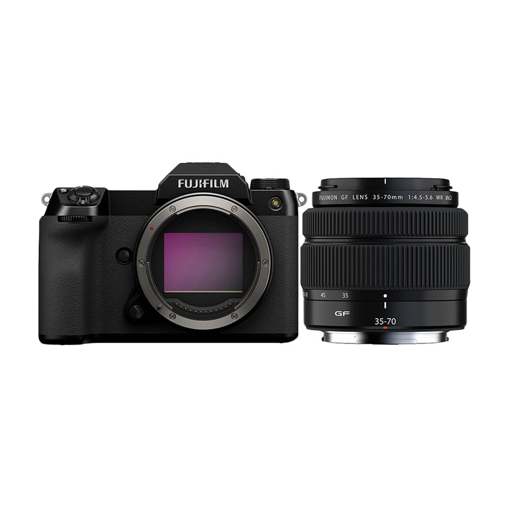 

Фотоаппарат Fujifilm GFX 100S Body + GF 35-70mm f/4.5-5.6 WR, черный
