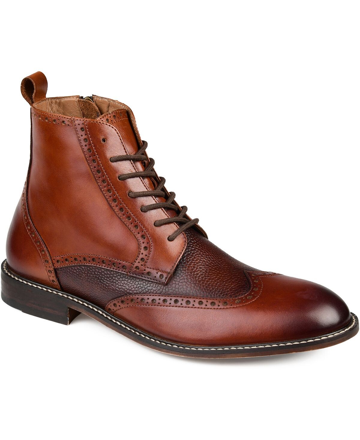 

Мужские ботильоны legend wingtip Thomas & Vine, коричневый