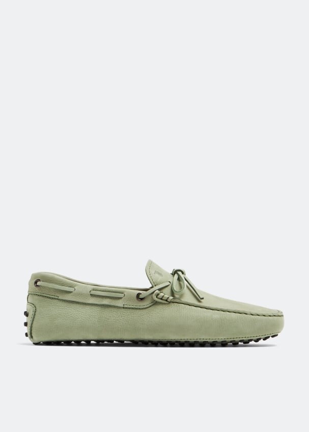 

Лоферы TOD'S Gommino driving shoes, зеленый