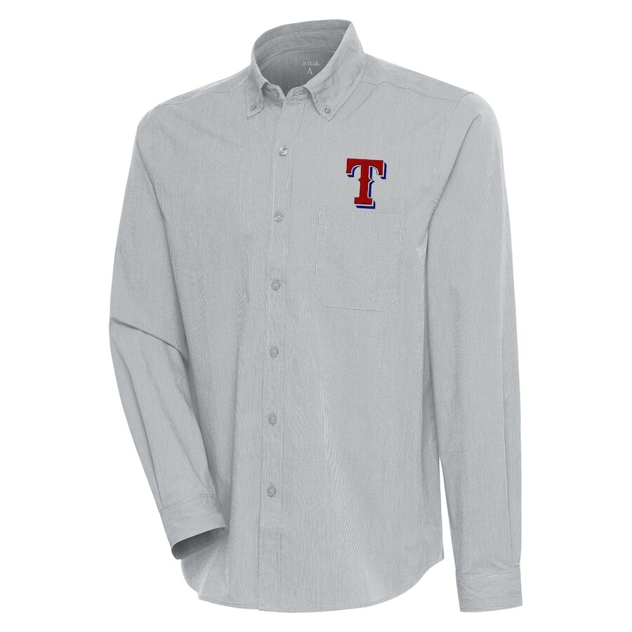 

Рубашка Antigua Texas Rangers, серый