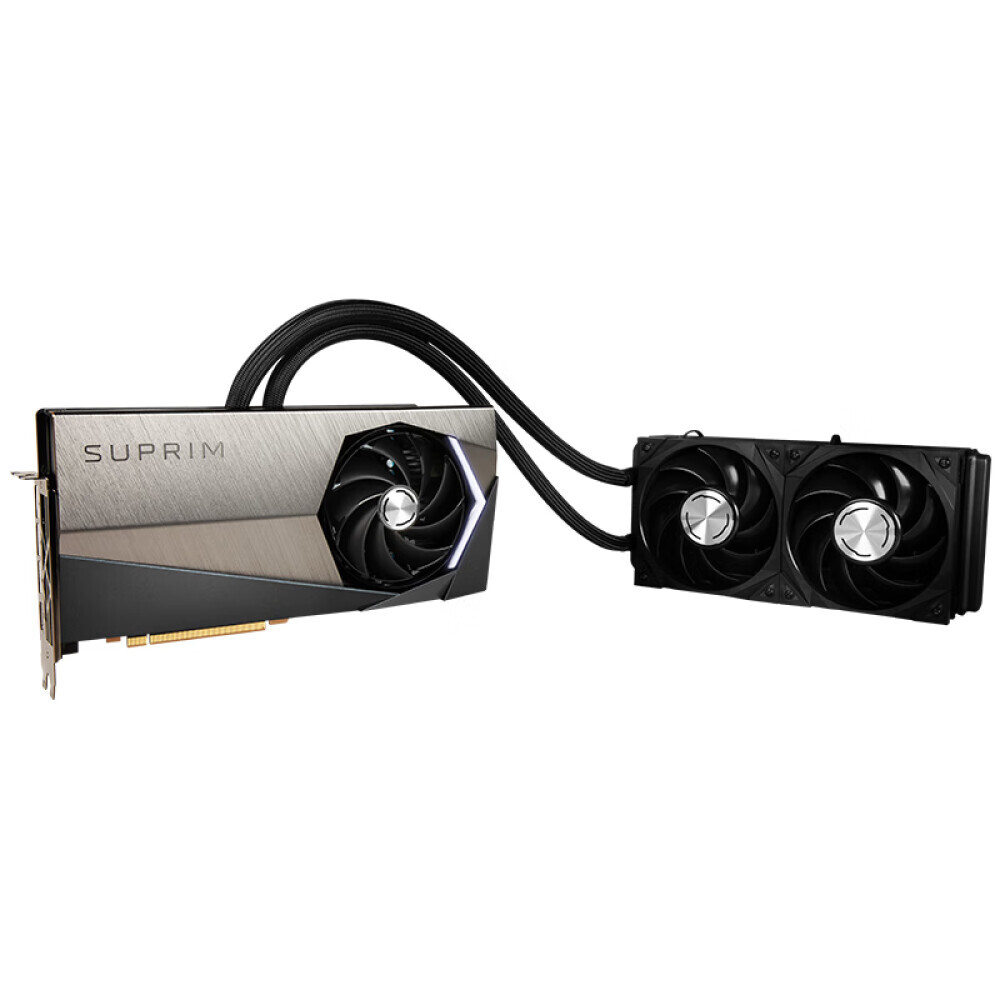 

Видеокарта MSI GeForce RTX 4090 SUPRIM LIQUID X 24GB с водяным охлаждением