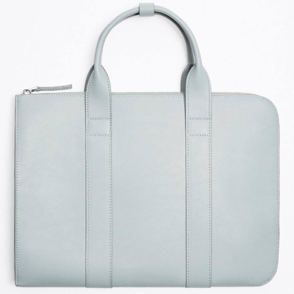 

Портфель Zara Monochrome Slim, голубой