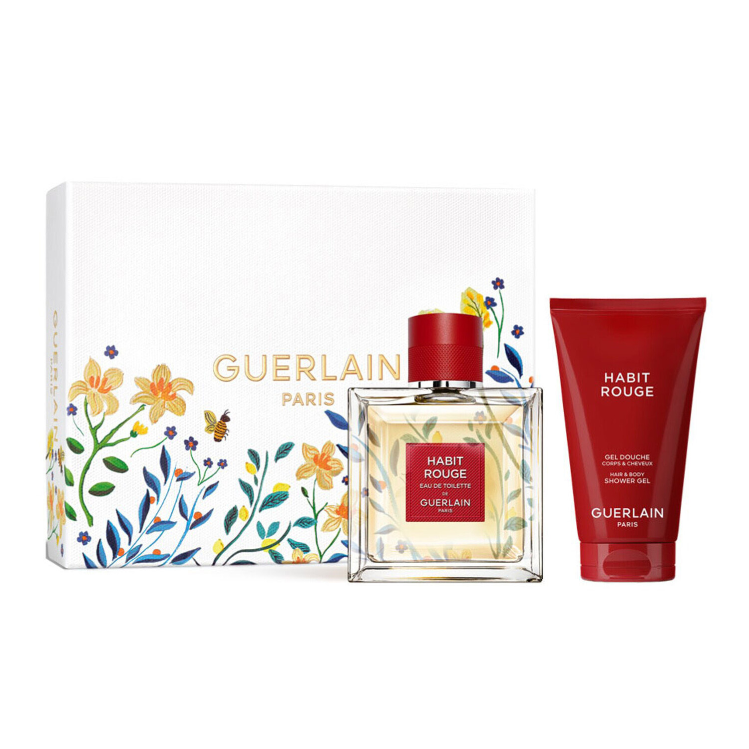 

Подарочный парфюмерный набор Guerlain Habit Rouge, 2 предмета