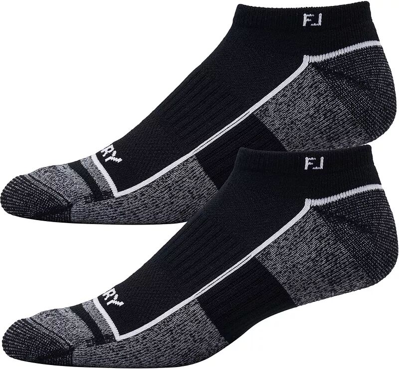 цена Мужские низкие носки для гольфа FootJoy ProDry – 2 шт., черный
