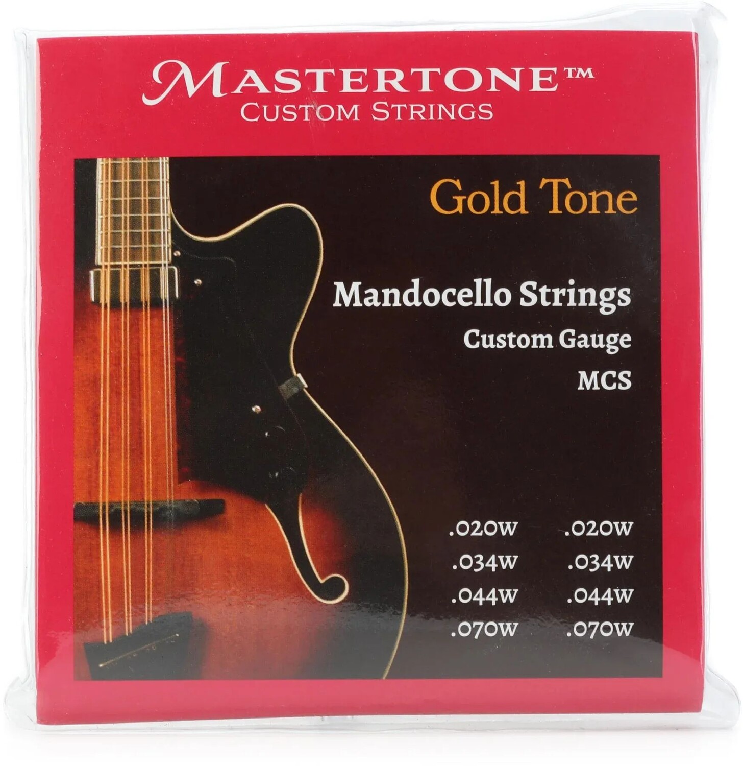 

Набор струн Gold Tone MCS Mandocello — .020–.070, нестандартный калибр