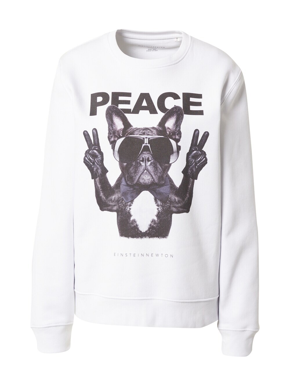 

Толстовка Einstein & Newton Frenchie Peace, белый