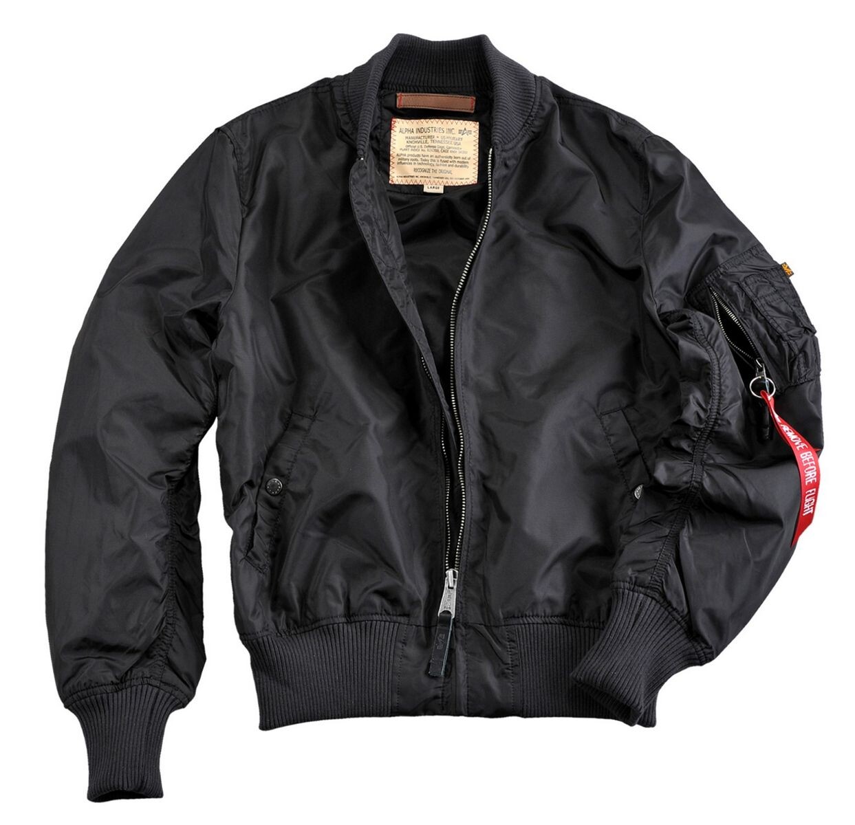 

Куртка Alpha Industries Jacke Ma 1 Tt, черный