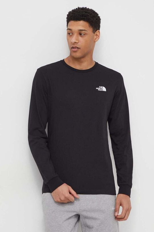 

Хлопок с длинным рукавом The North Face, черный