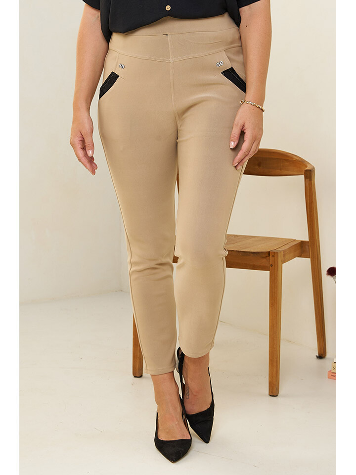 

Брюки Curvy Lady Hose, бежевый