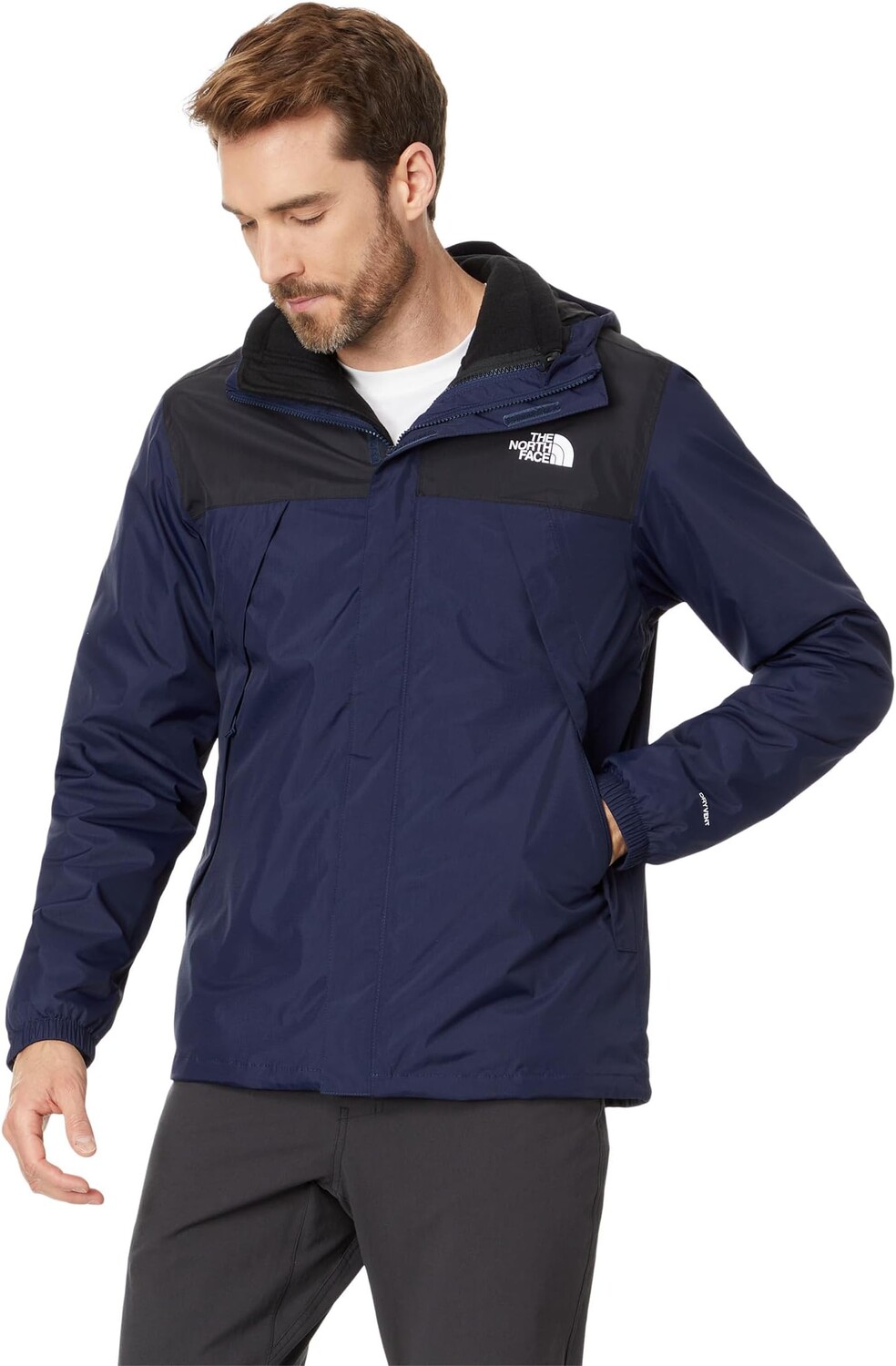 

Куртка Antora Triclimate The North Face, цвет Summit Navy/TNF Black