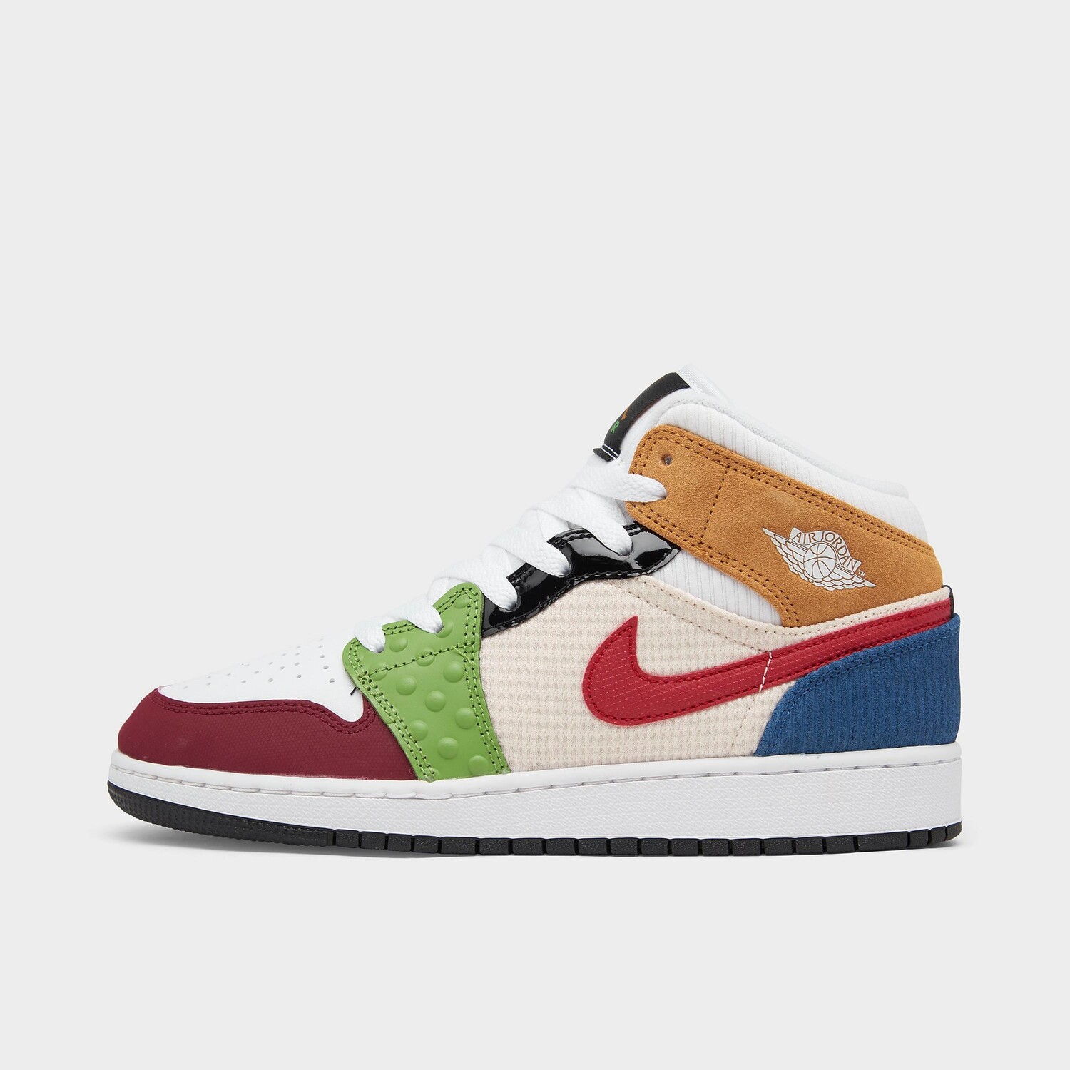 

Повседневная обувь Air Jordan Retro 1 Mid SE для больших детей, белый