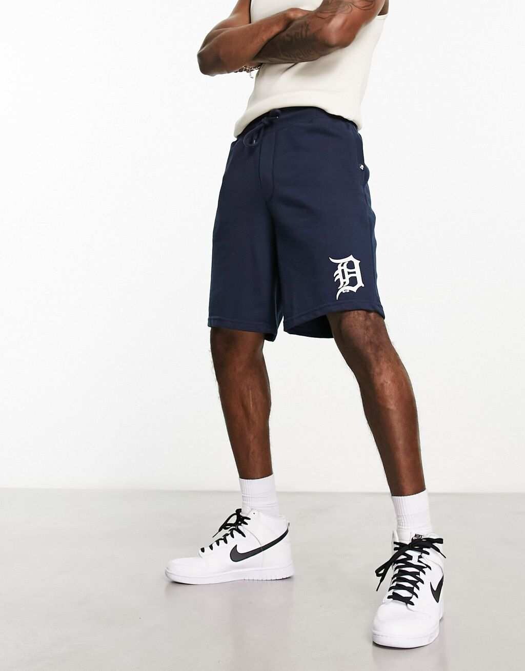 

Темно-синие шорты из джерси 47 Brand MLB Detroit Tigers