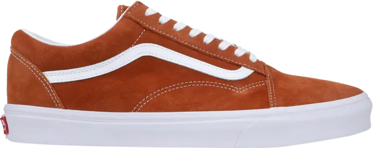 

Кеды Vans Old Skool Leather Brown, коричневый