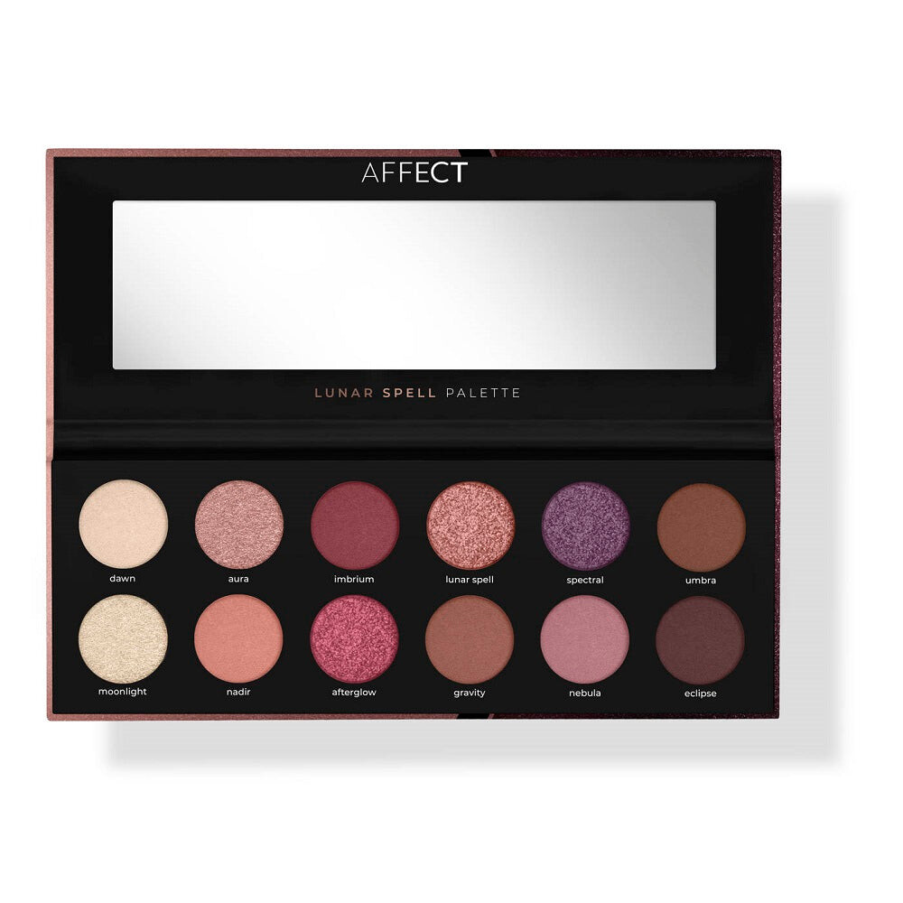 

Affect Палетка теней для век Lunar Spell Eyeshadow Palette прессованная палетка теней для век 12x2 г