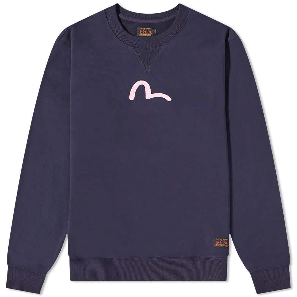 

Толстовка Evisu Seagull Crew Sweat, Серый