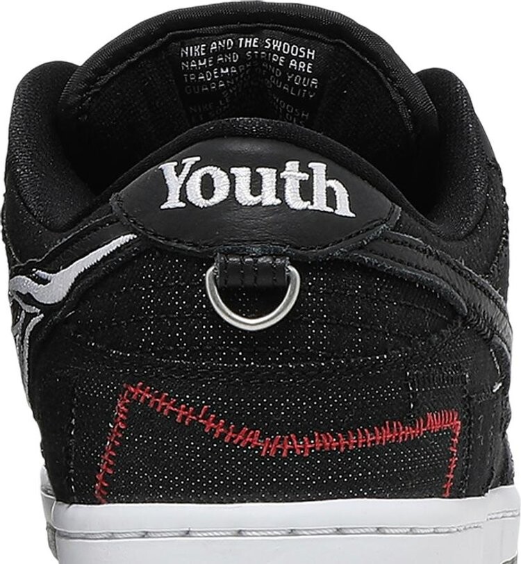 Nike dunk 2024 black denim